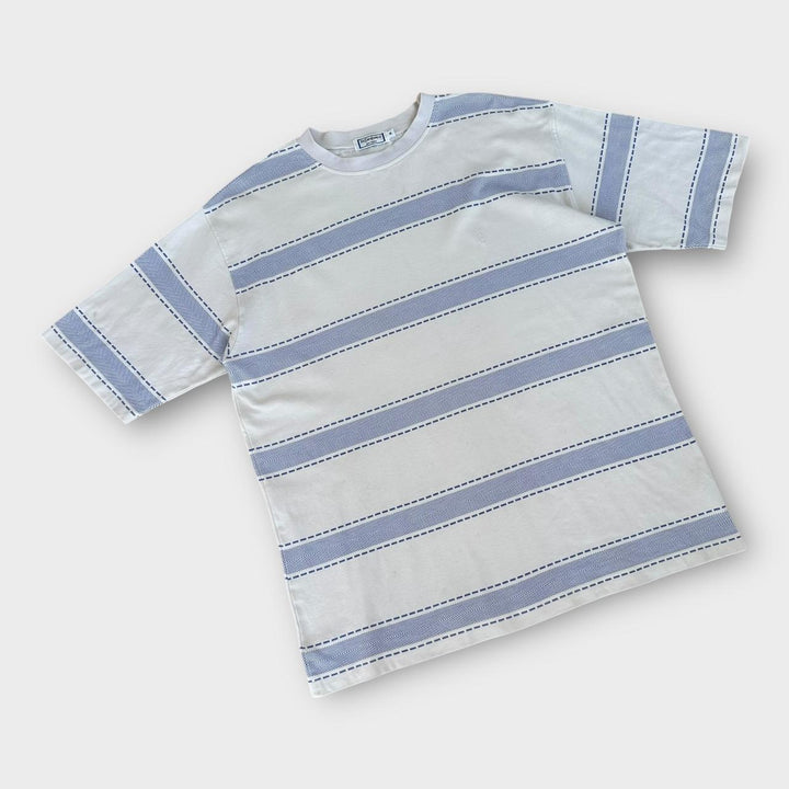 Vintage YSL gemustertes T-Shirt - XL