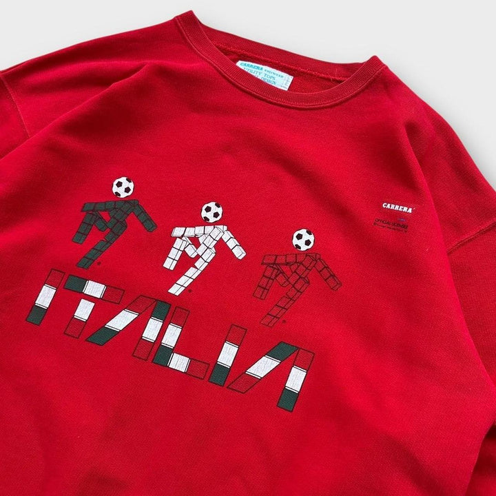 Vintage Italia 90 Carrera Sweatshirt - groß (kastenförmig)