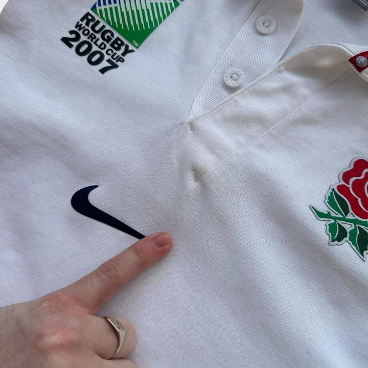 Vintage-England-Rugby-Top – mittelgroß