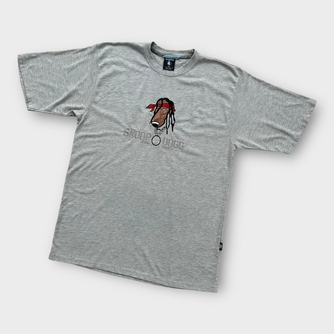 Snoop Dogg Bekleidungsunternehmen buchstabiert T-Shirt – XL