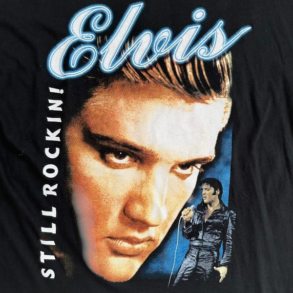 Vintage Elvis Grafik-T-Shirt – XL