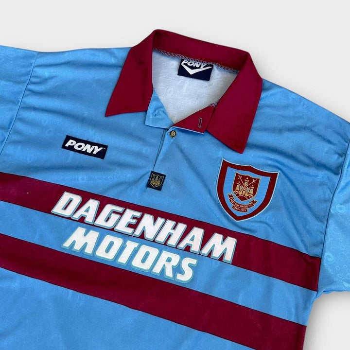 Vintage West Ham Fußballtrikot – groß