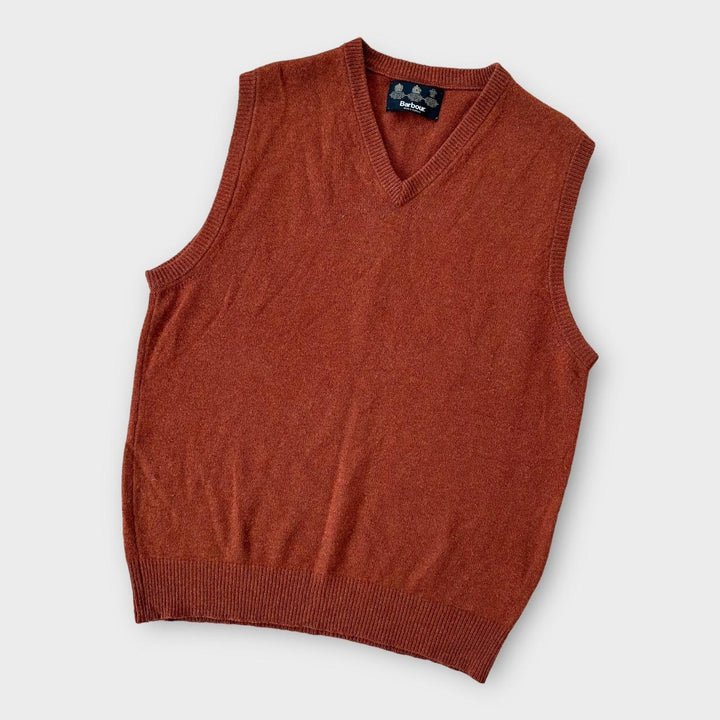 Barbour-Strickweste aus Wolle – XL