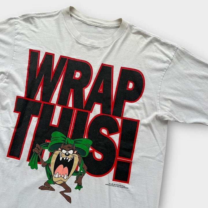 Vintage Taz Weihnachts-Grafik-T-Shirt - XL