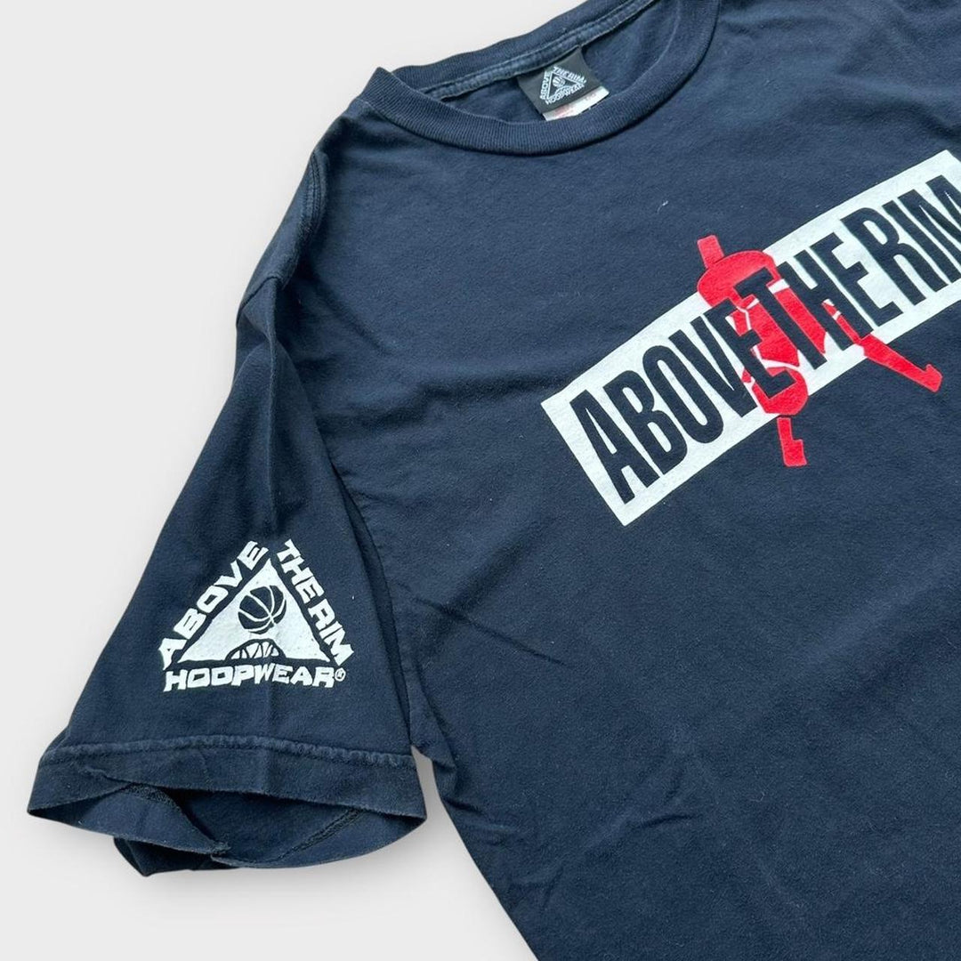 Y2K Grafik-T-Shirt über dem Rand – groß