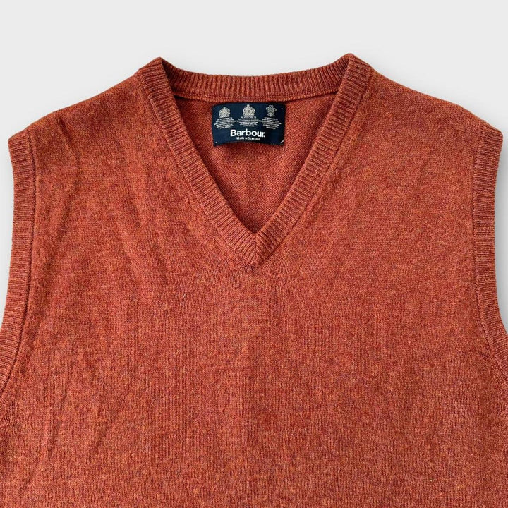 Barbour-Strickweste aus Wolle – XL