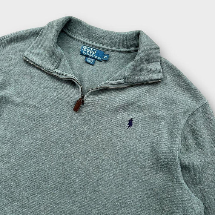 Polo Ralph Lauren Pullover mit Viertelreißverschluss – XL