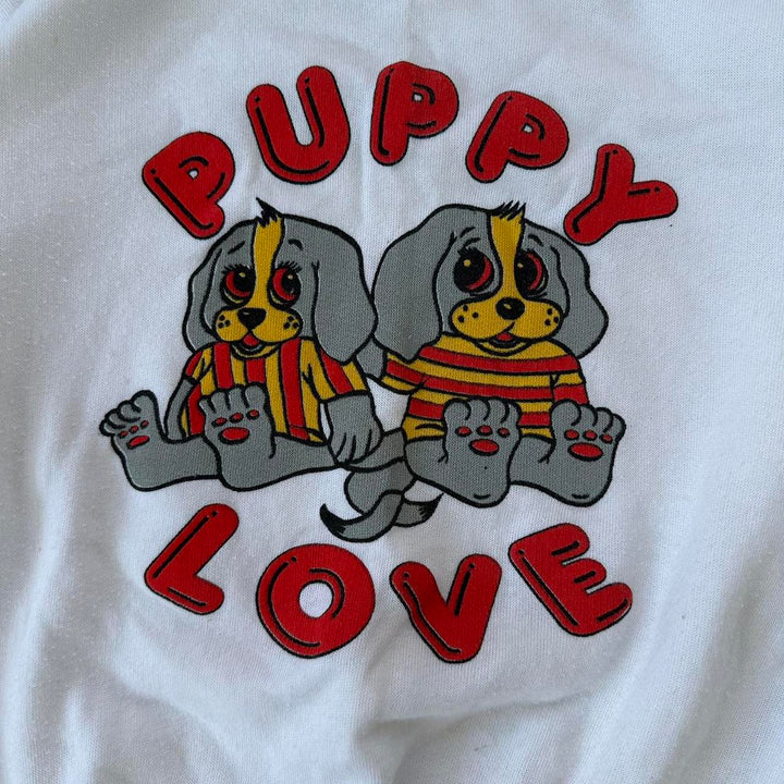 Grafik-Sweatshirt im 80er-Jahre-Stil – mittelgroß