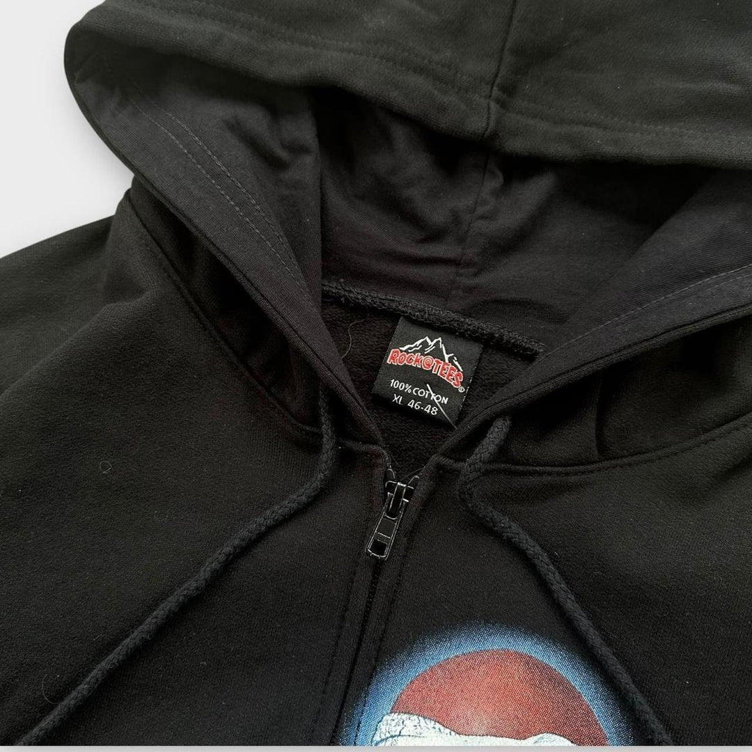 Vintage Tupac Grafik Hoodie - XL