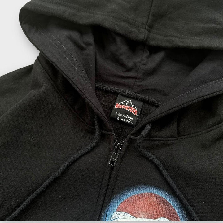 Vintage Tupac Grafik Hoodie - XL