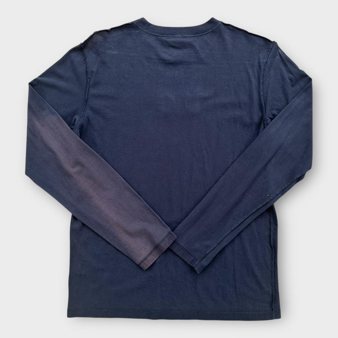 D&G Spell Out Langarm-T-Shirt – Junior XL (Damen groß)