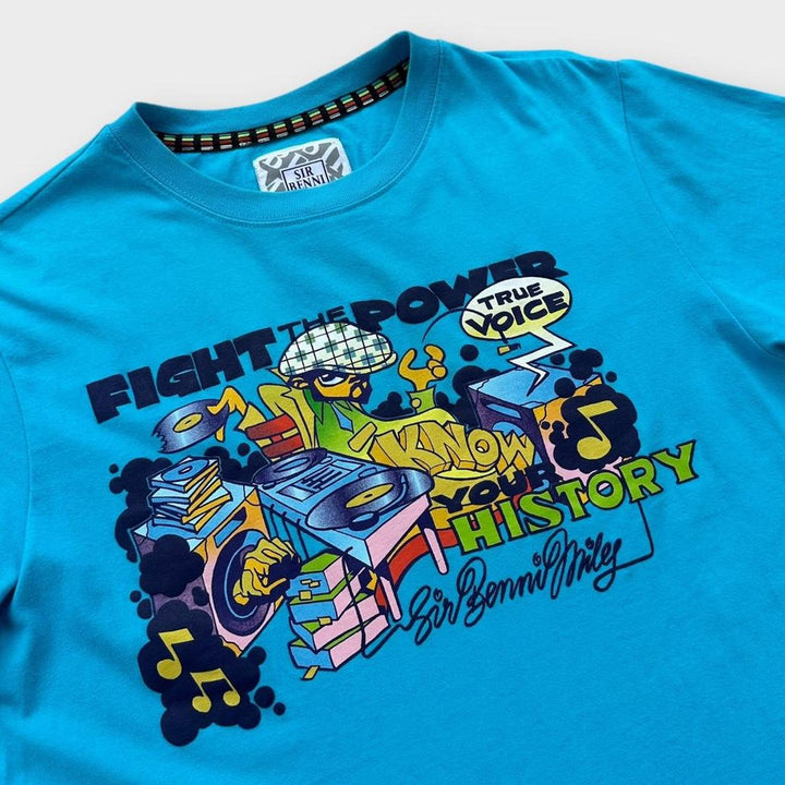 Sir Benni Miles Grafik-T-Shirt – XL
