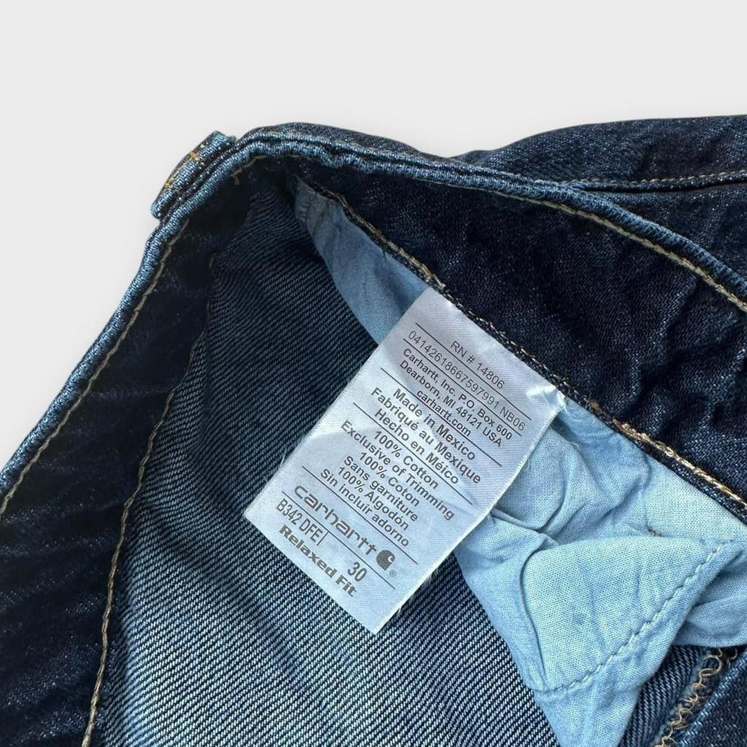 Carhartt Denim-Arbeitsshorts – 30-Zoll-Taille