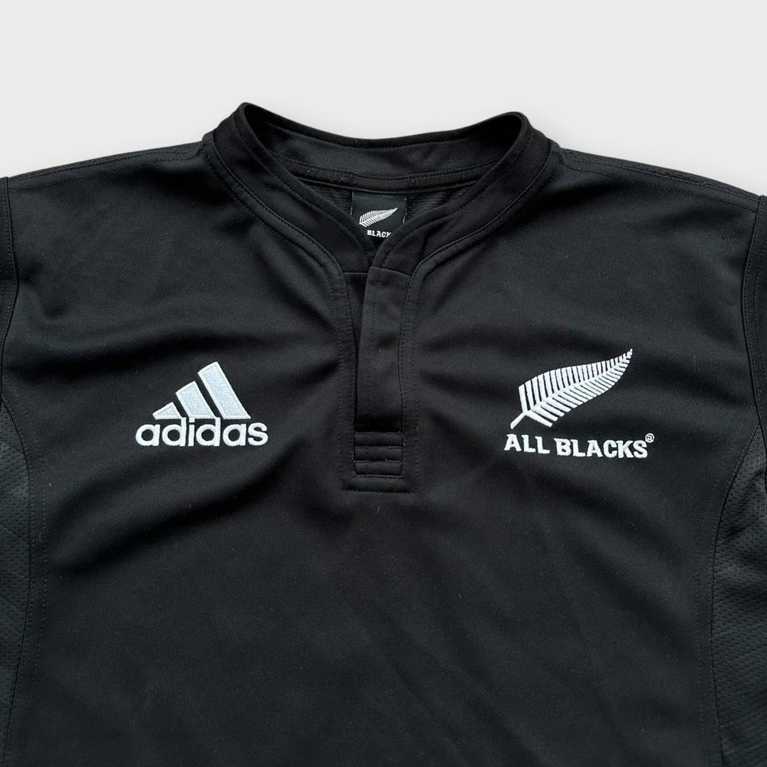 Vintage Neuseeland-Rugby-Top – mittelgroß