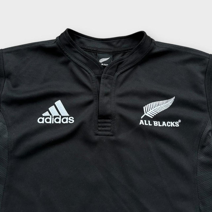 Vintage Neuseeland-Rugby-Top – mittelgroß