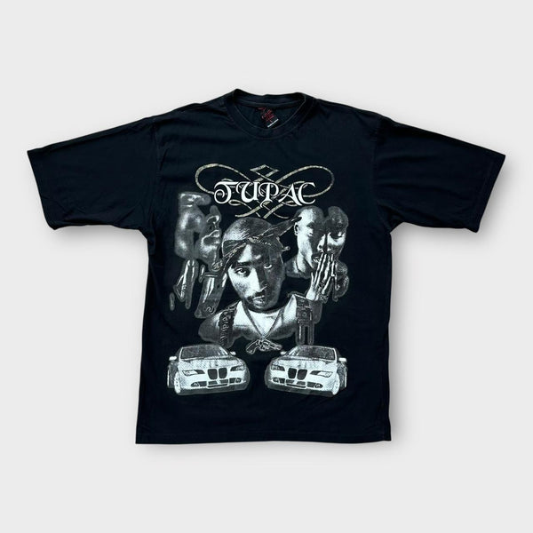 Y2K Tupac graphic tee - large (fits like a long XL)