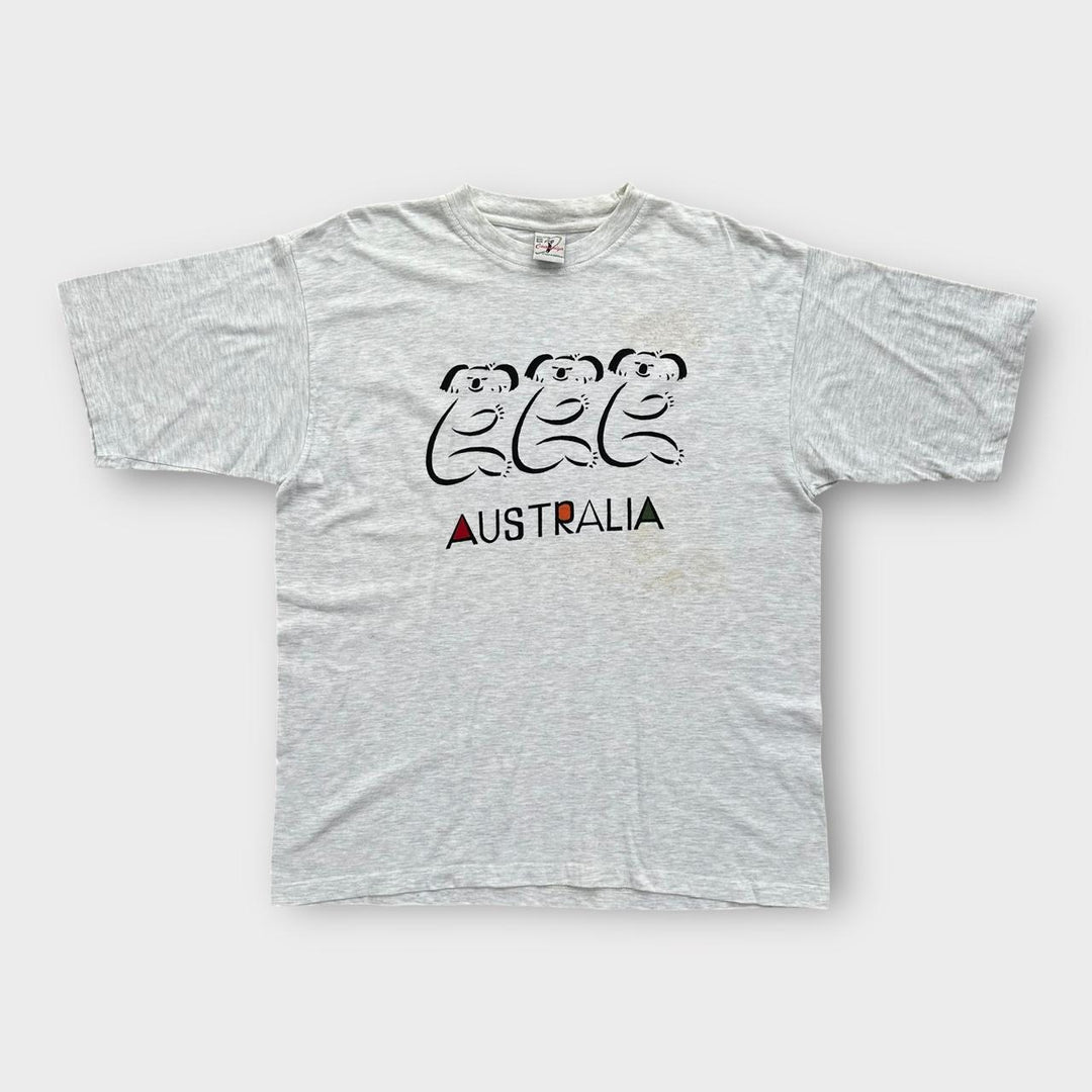 Australien Vintage Grafik-T-Shirt – XXL