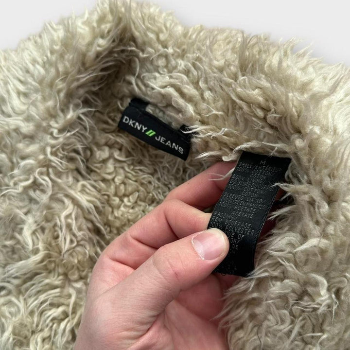 DKNY Jeans Afghan-Jacke – Damen-Medium