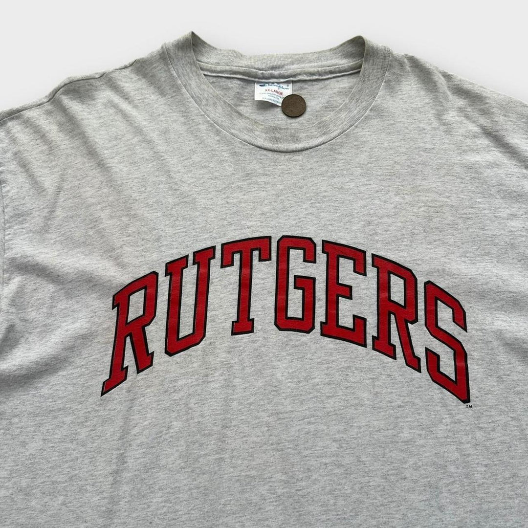 Vintage Champion Grafik-T-Shirt – XXL