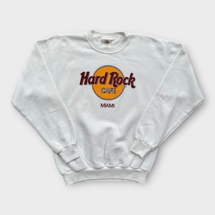 Vintage-Hardrock-Café-Sweatshirt – mittelgroß