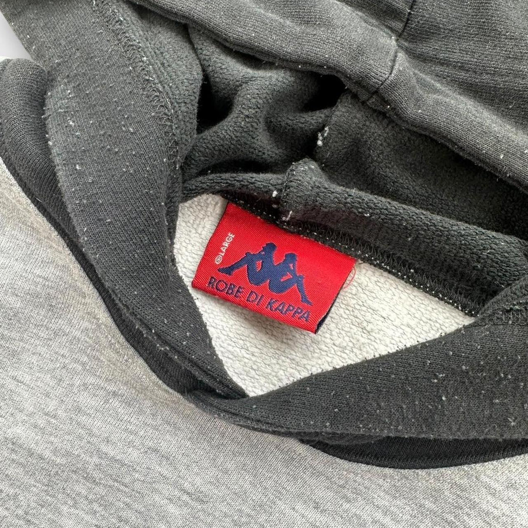 Vintage Kappa Hip Hop Kapuzenpullover – groß