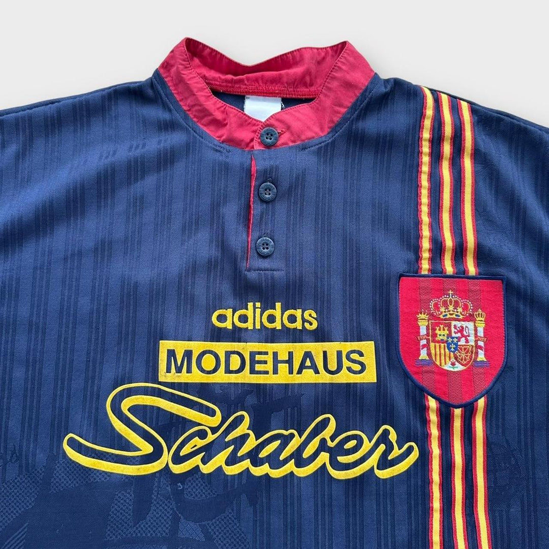 Vintage Spanien Fußballtrikot - XL