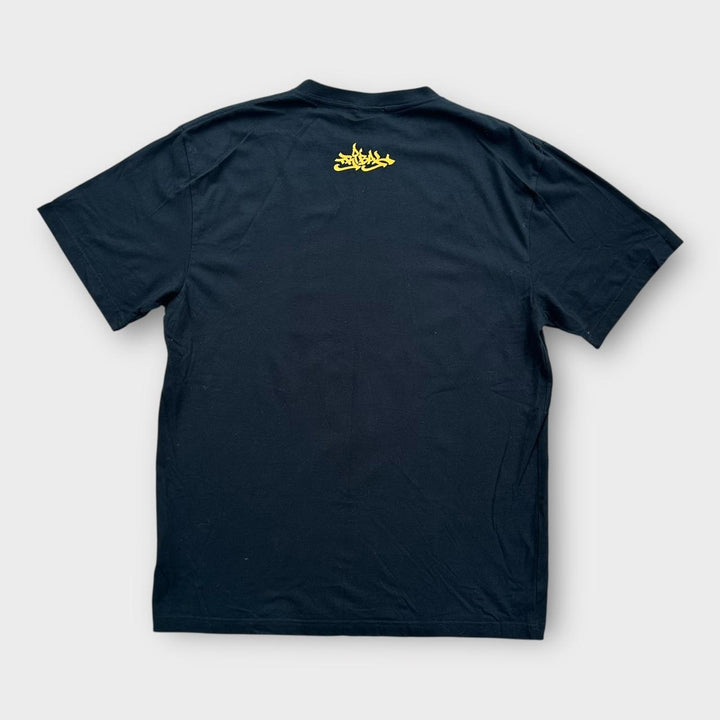 Y2K Hip-Hop Tribal Grafik-T-Shirt – XL