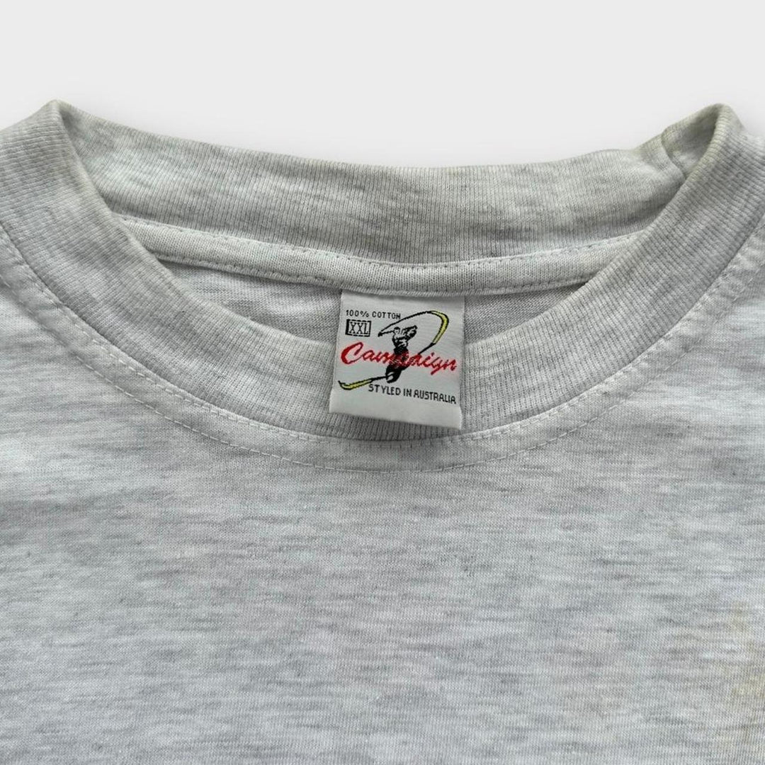 Australien Vintage Grafik-T-Shirt – XXL