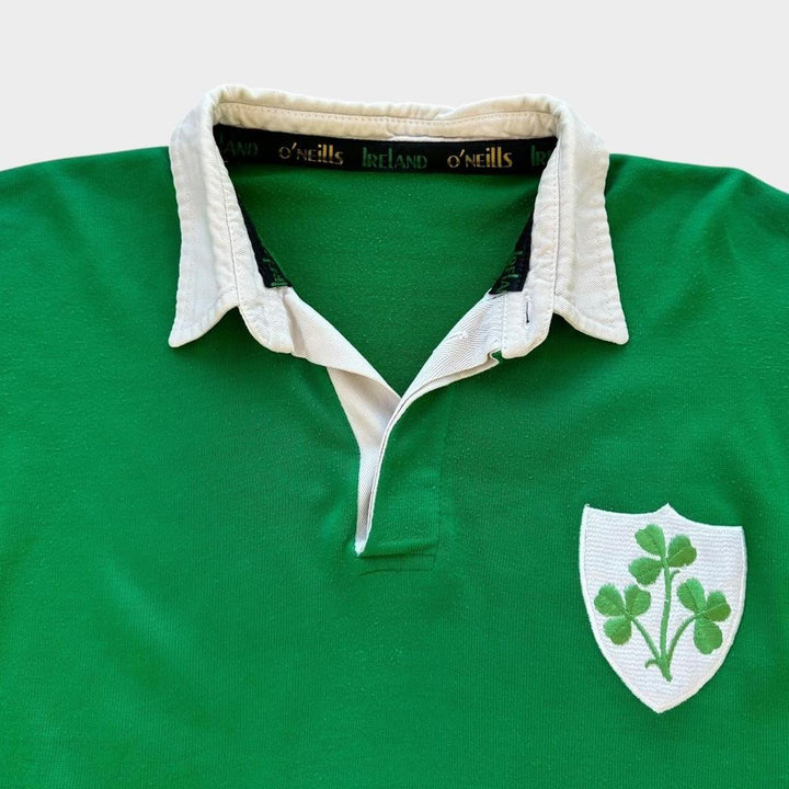 Vintage Irland Rugby-Top – groß