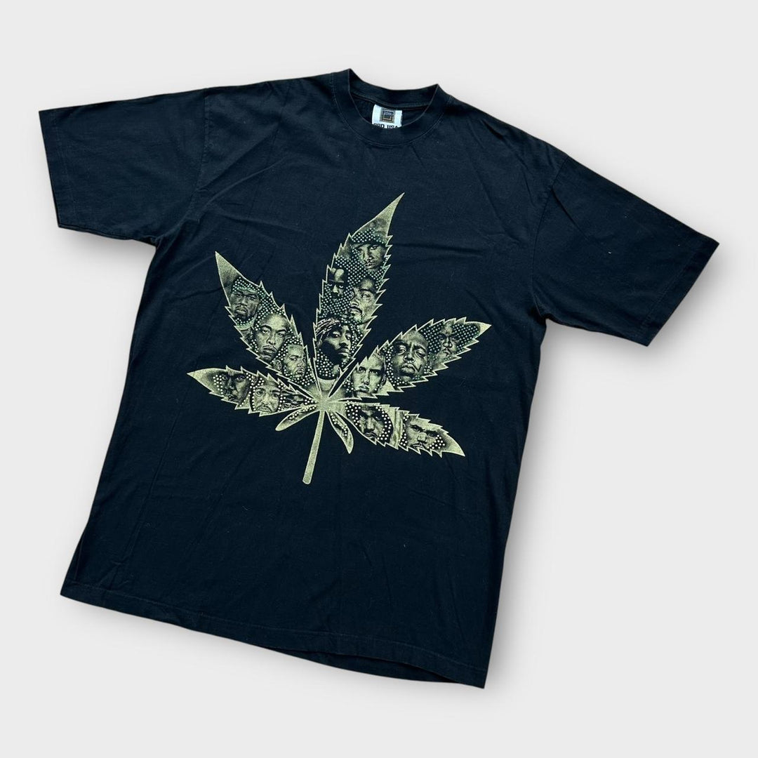 Vintage Hip-Hop Grafik-T-Shirt – XL (baggy)