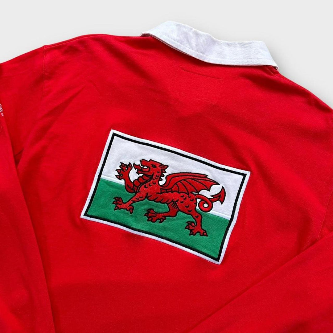 Wales-Rugby-Oberteil – groß
