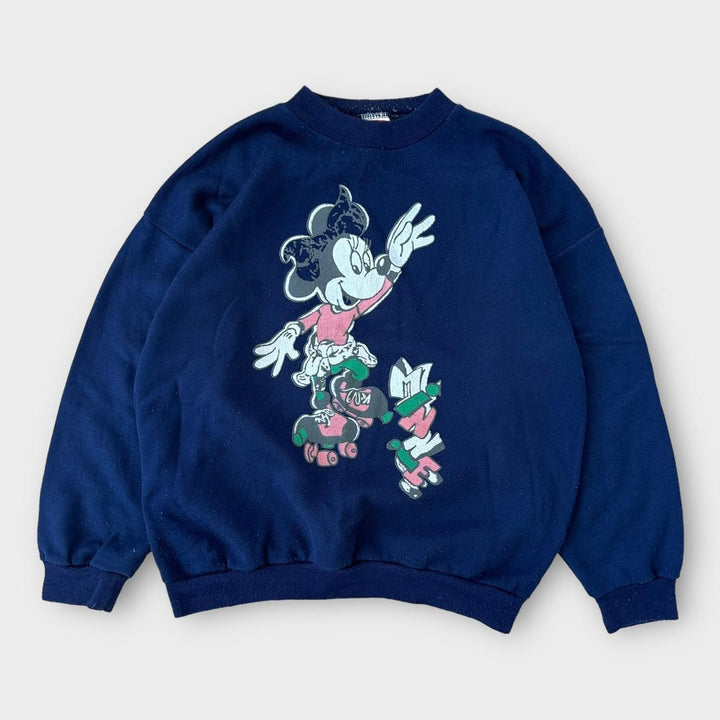Sweatshirt mit Minnie-Mouse-Grafik – mittelgroß