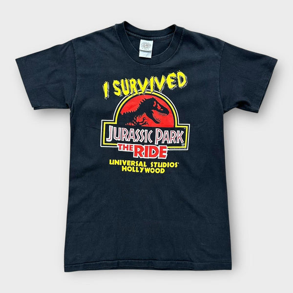 Jurassic Park Vintage T-Shirt – Jugend groß (Damen klein)