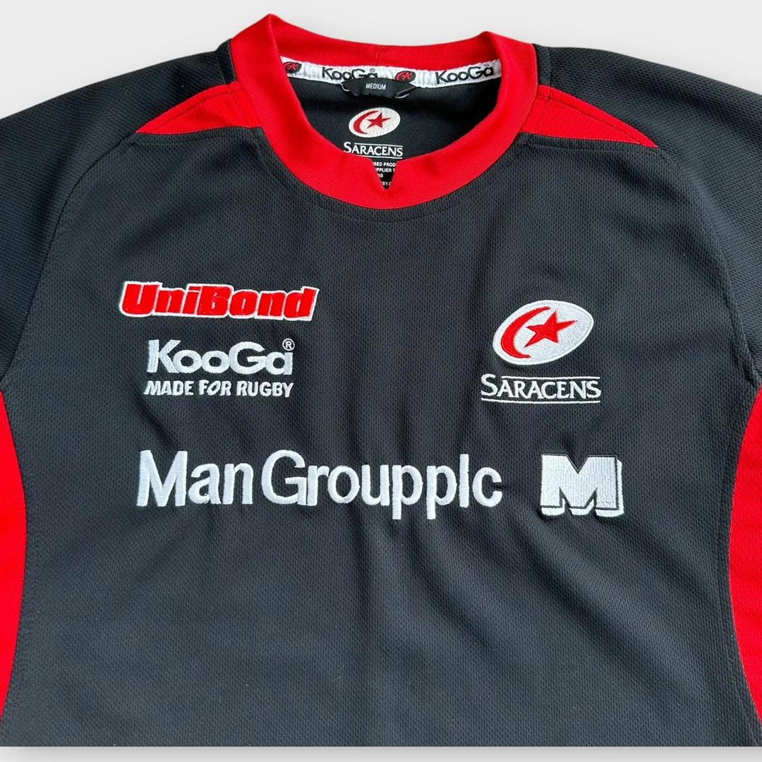 Vintage Saracens Rugby-Top – mittelgroß