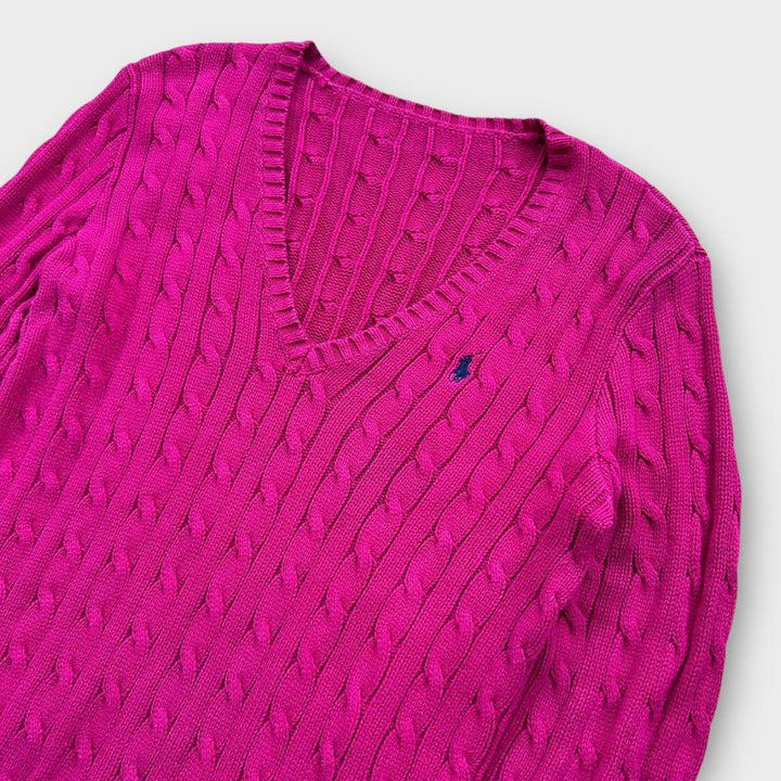 Ralph Lauren Zopfstrickpullover – Medium