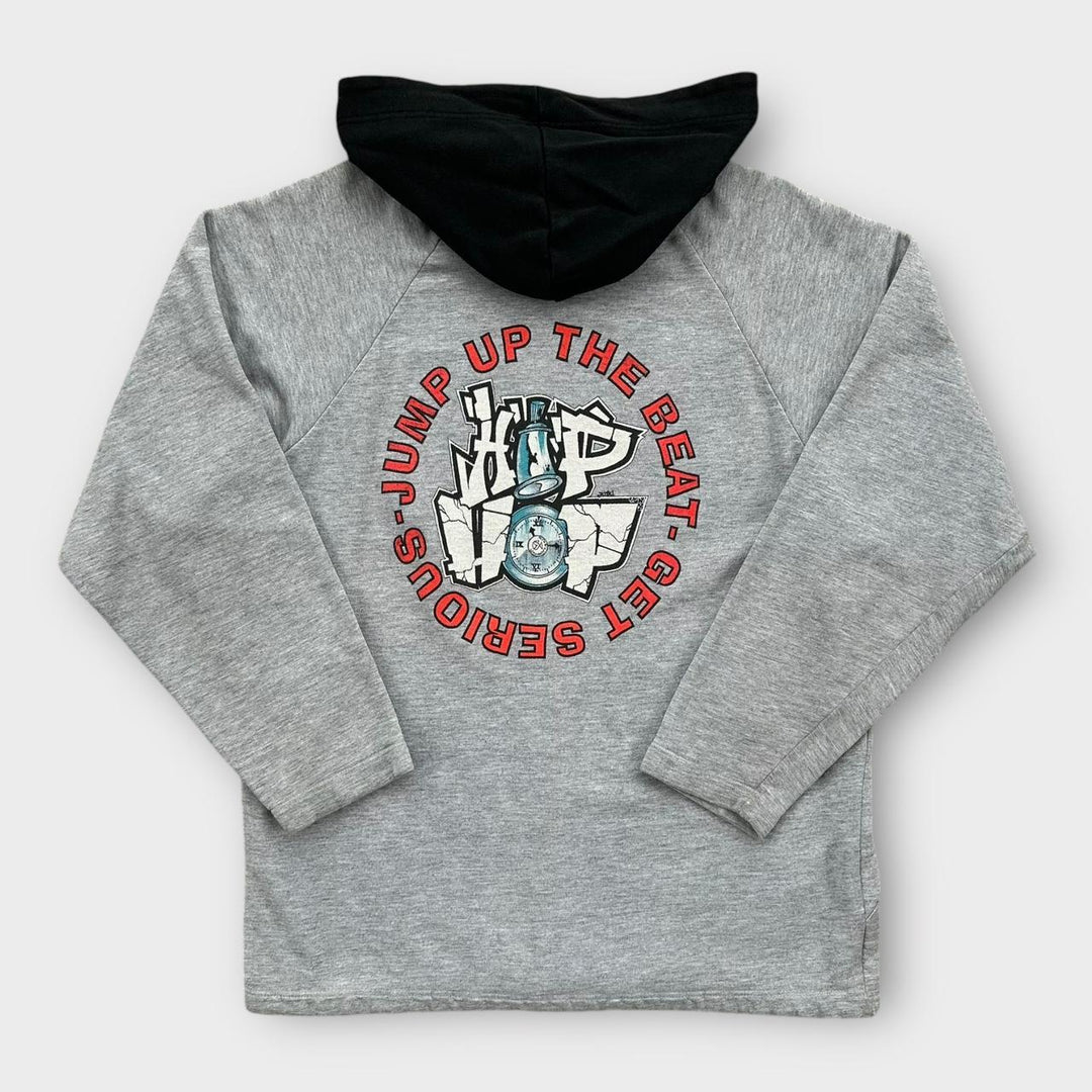 Vintage Kappa Hip Hop Kapuzenpullover – groß