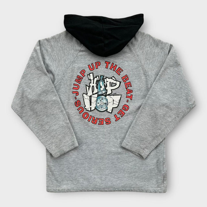 Vintage Kappa Hip Hop Kapuzenpullover – groß