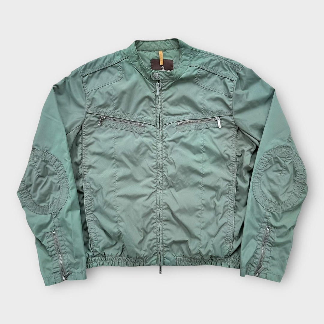 Moncler Bikerjacke – Größe 5 (Damen XL)