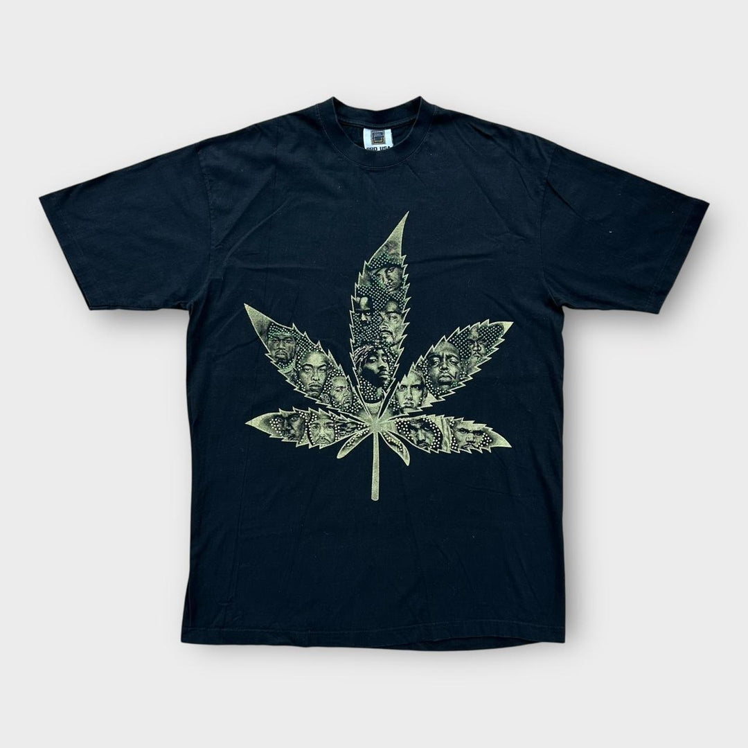 Vintage Hip-Hop Grafik-T-Shirt – XL (baggy)