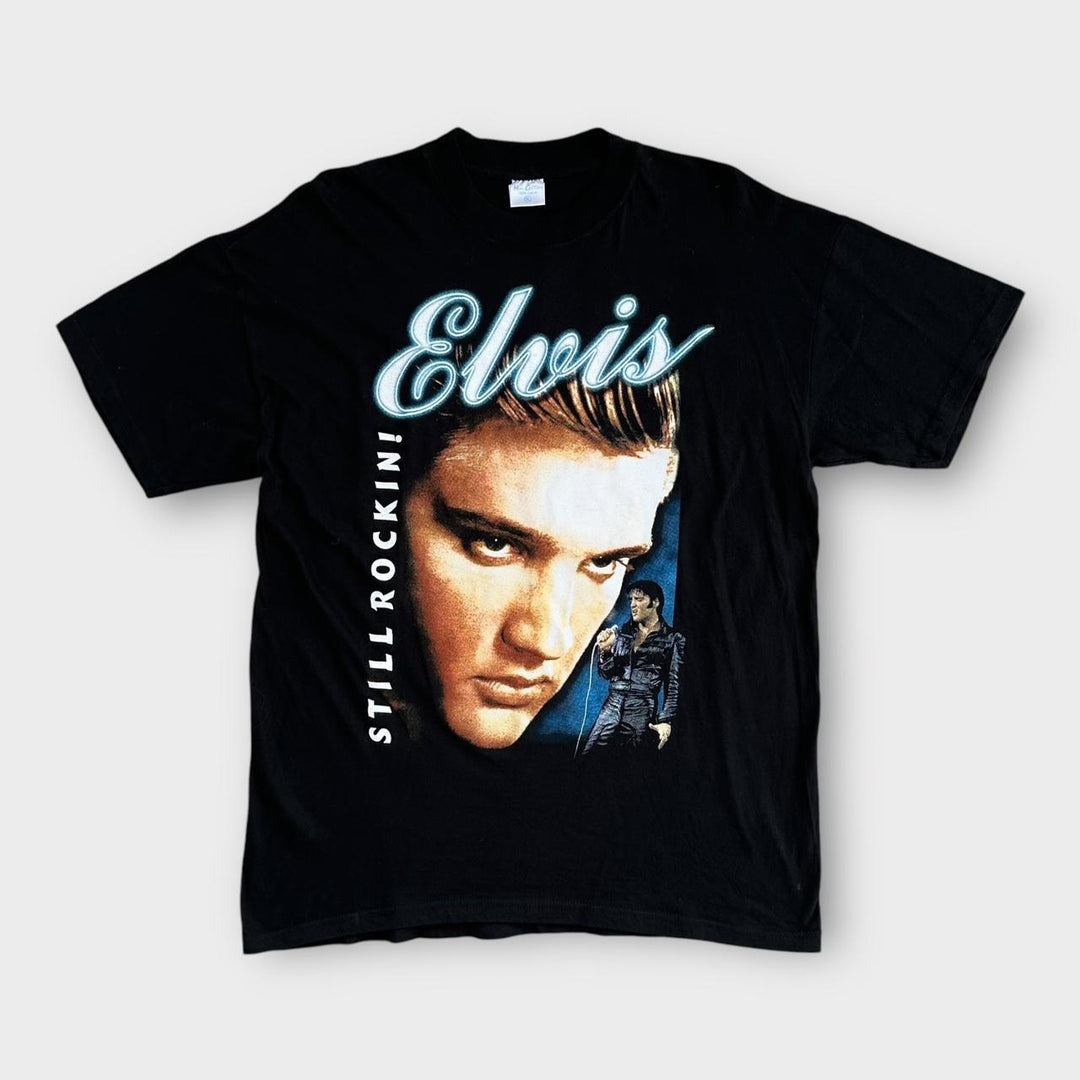Vintage Elvis Grafik-T-Shirt – XL