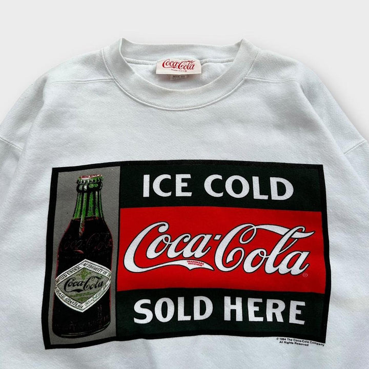 Vintage Coca Cola Sweatshirt - groß