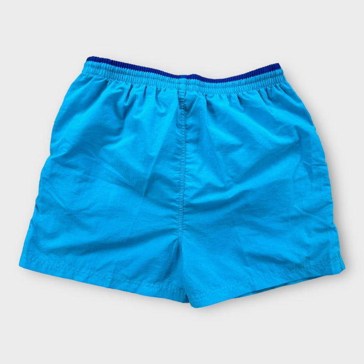 Blaue Reebok-Shorts – klein (elastisch mit Kordelzug)