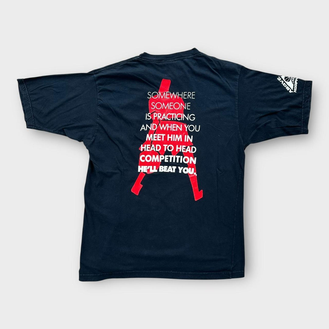 Y2K Grafik-T-Shirt über dem Rand – groß