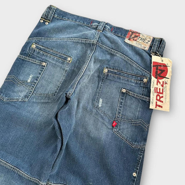 Vintage Y2K-Jeans mit weitem Bein – 36 (misst 38 Zoll)