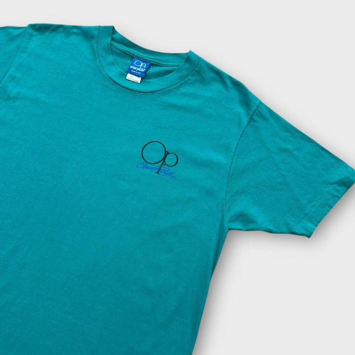 Vintage T-Shirt mit Ozean-Pazifik-Grafik – groß