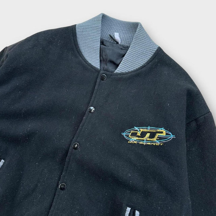 Vintage Motocross-Bomberjacke – klein