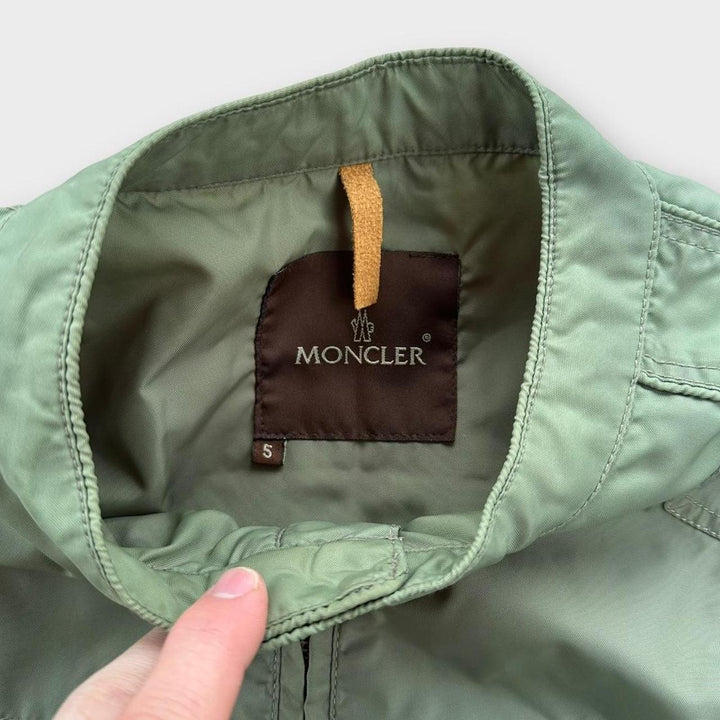 Moncler Bikerjacke – Größe 5 (Damen XL)