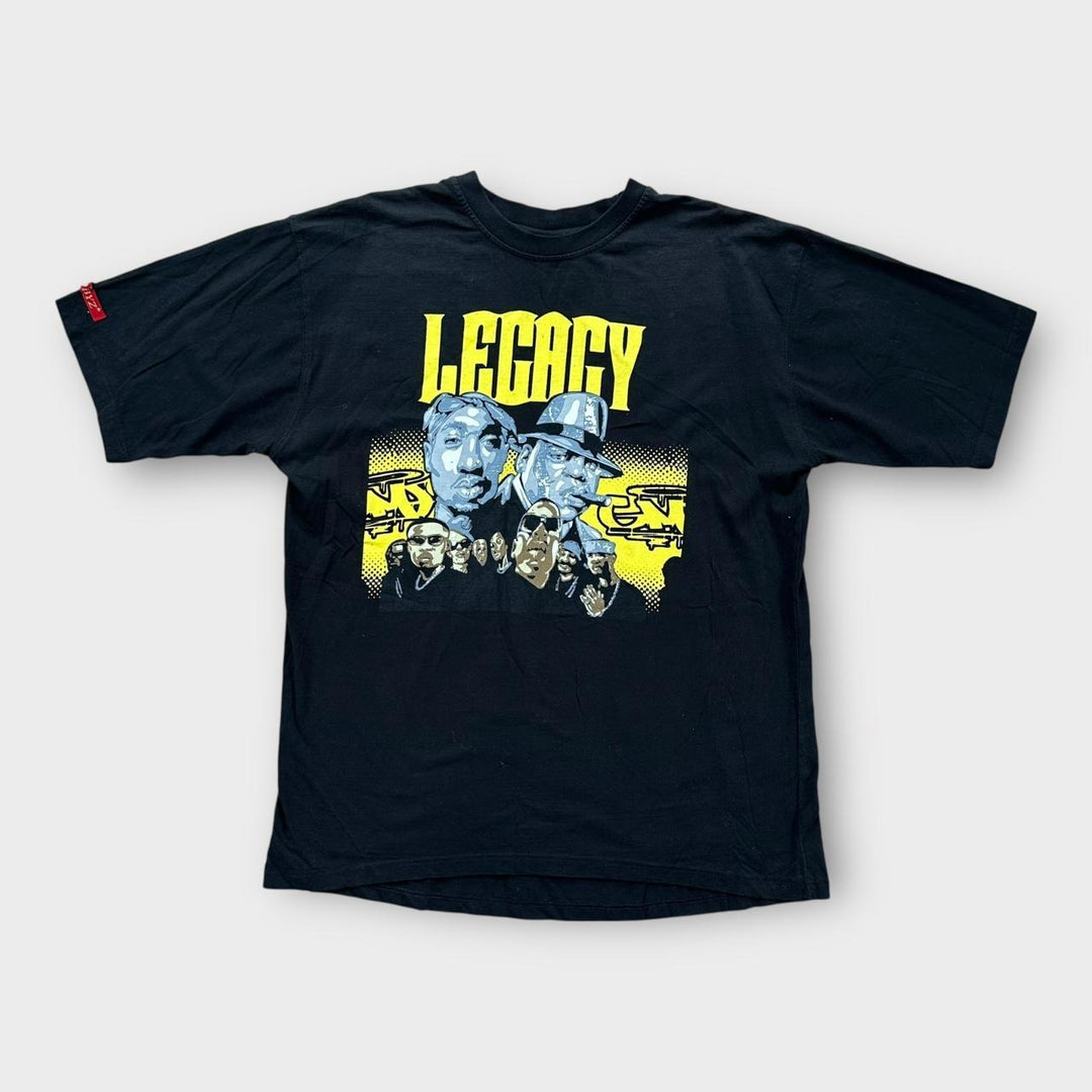 Vintage Tupac & Biggie Grafik-T-Shirt – XL