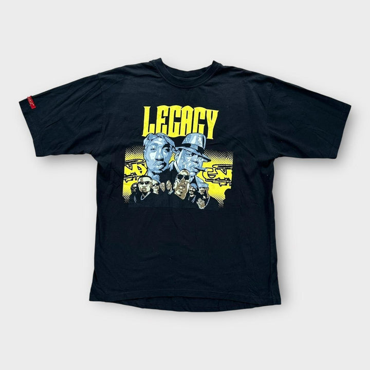 Vintage Tupac & Biggie Grafik-T-Shirt – XL