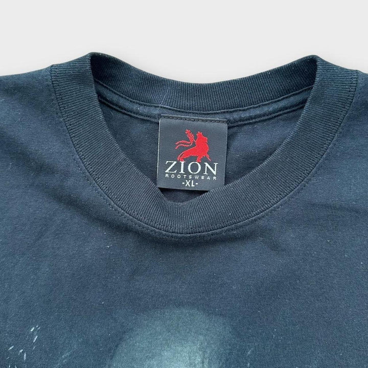 T-Shirt mit Bob-Marley-Grafik – XL